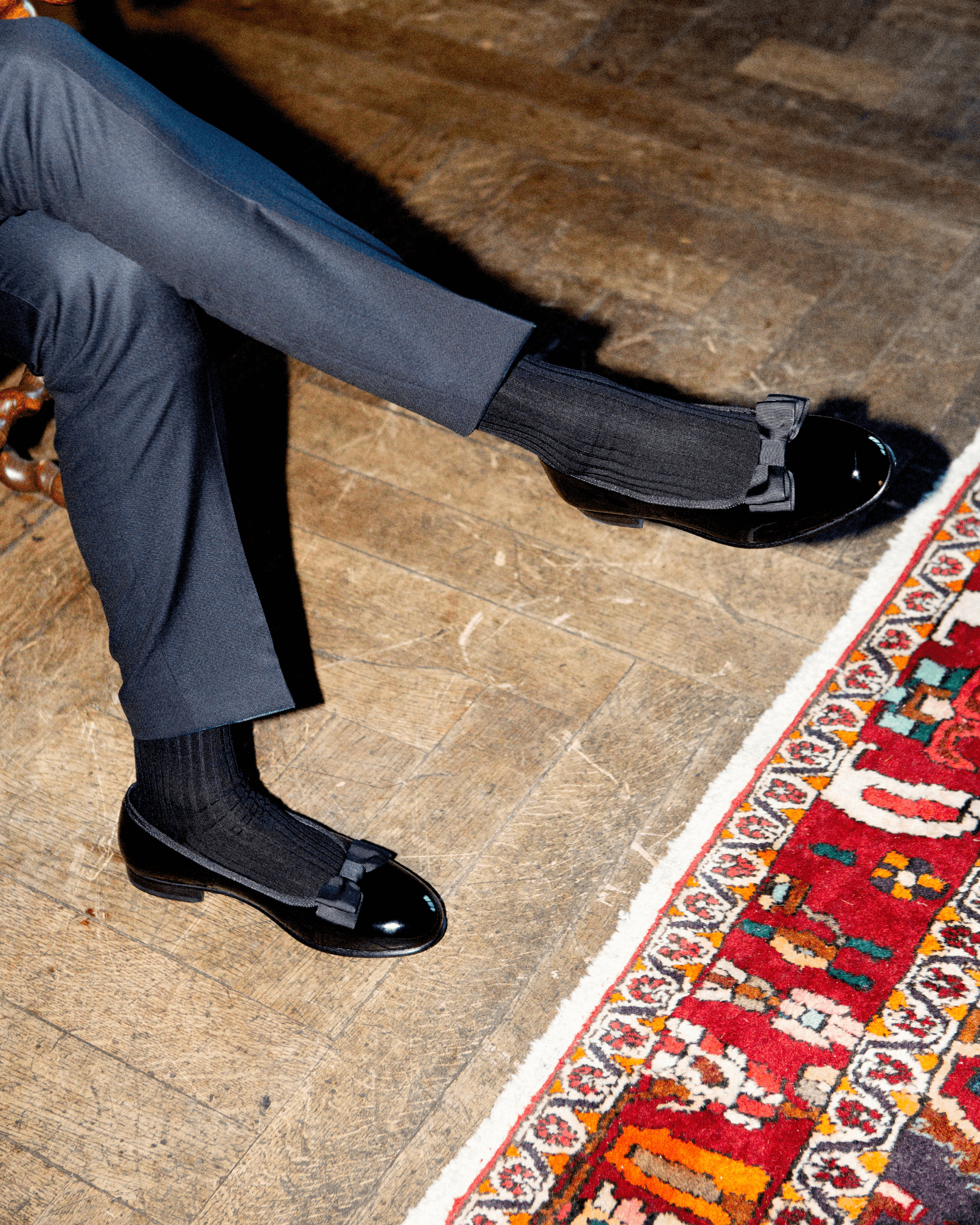 ROSENDAL | BLACK PATENT LEATHER LOAFER