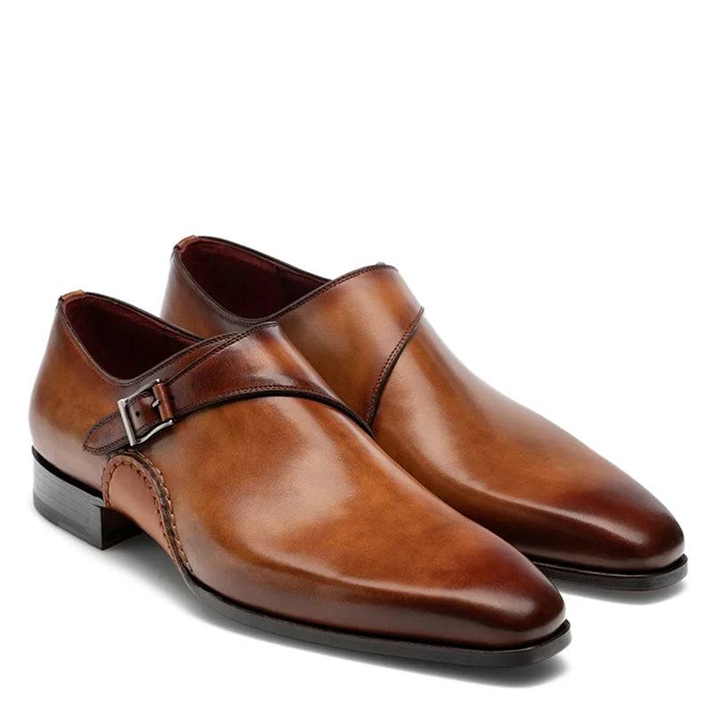 EREN II | TAN SINGLE MONKSTRAP