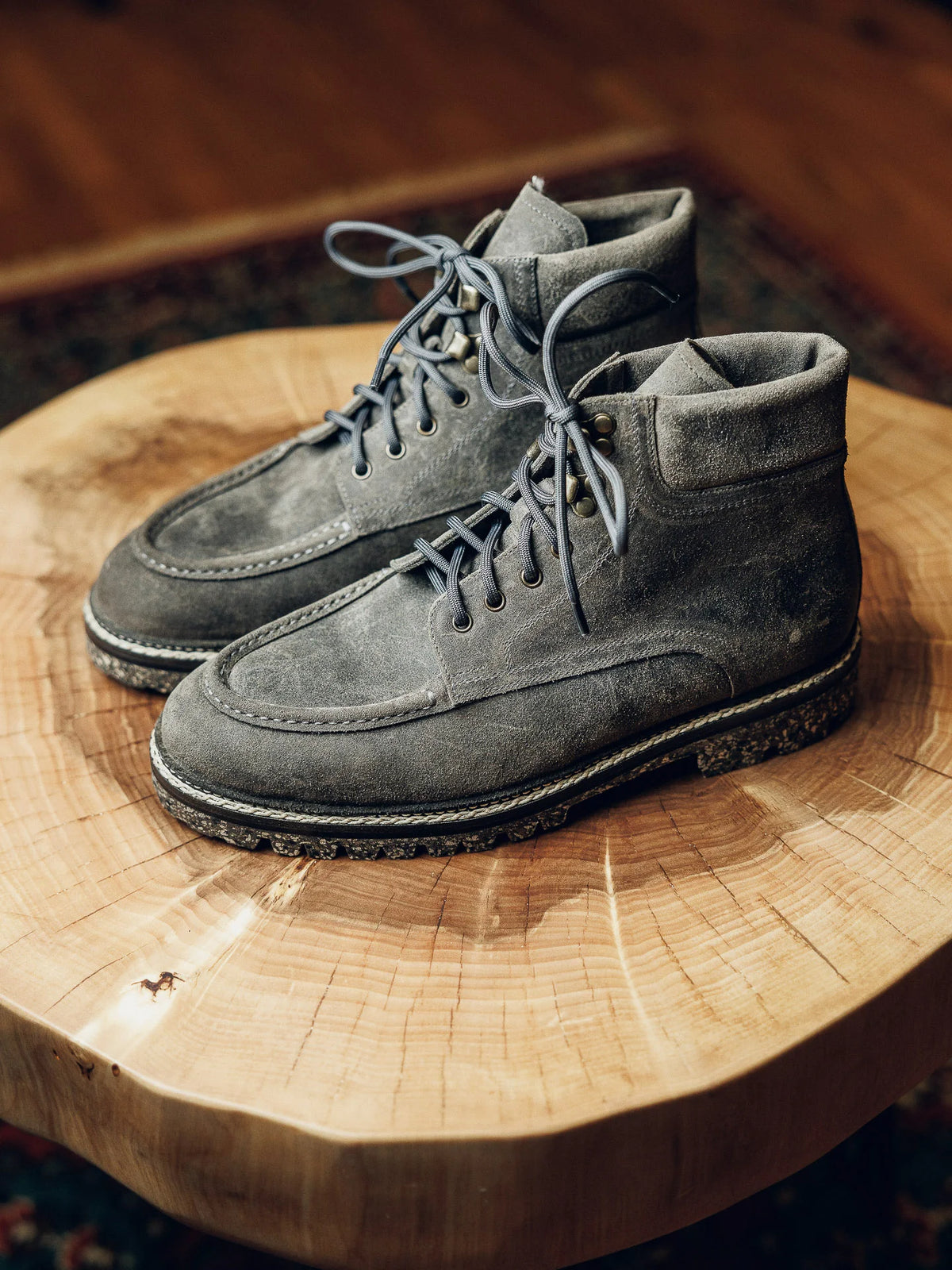 ED198 | GREY SAFARI BOOTS