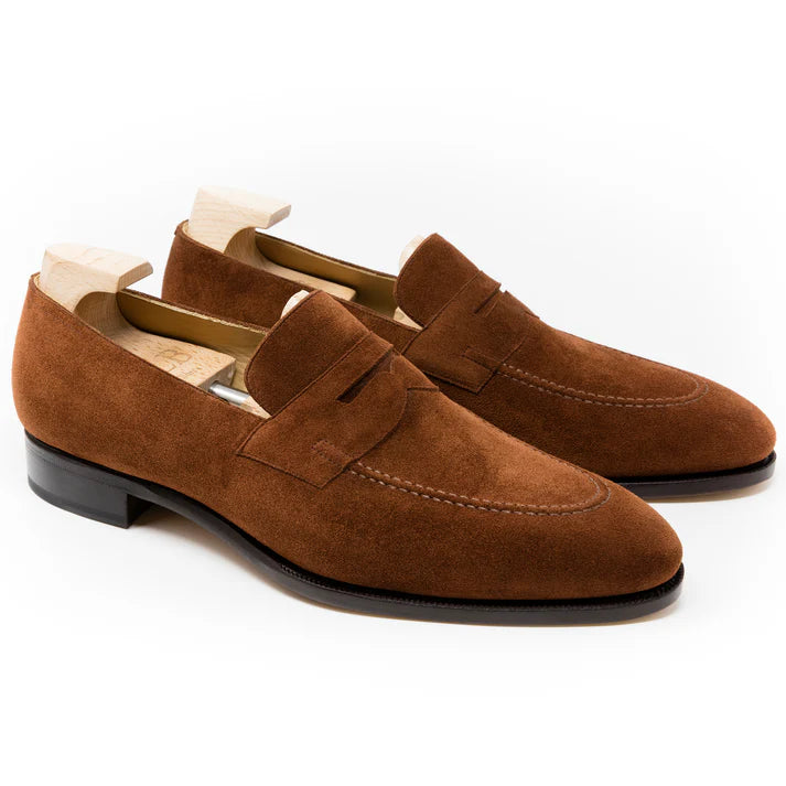 RODRYGO | FAWN SUEDE LOAFERS