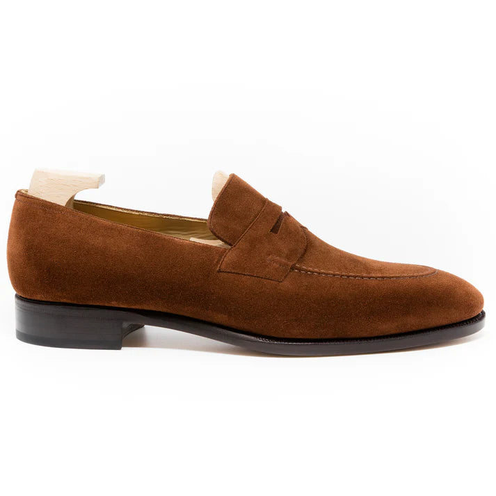 RODRYGO | FAWN SUEDE LOAFERS
