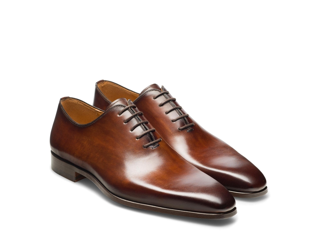 AUGUSTUS | BROWN LEATHER OXFORDS