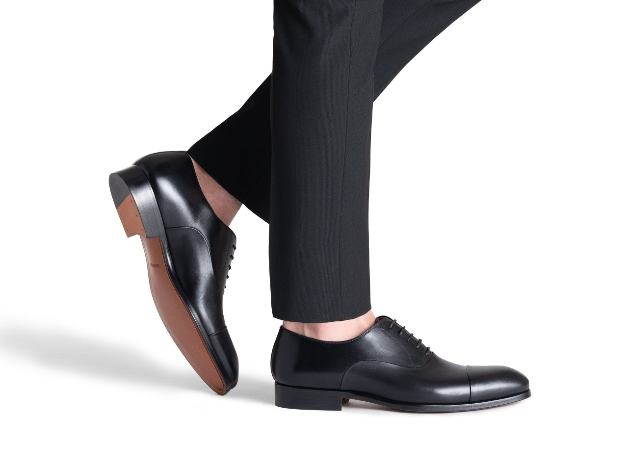 NEXUS | BLACK LEATHER OXFORDS