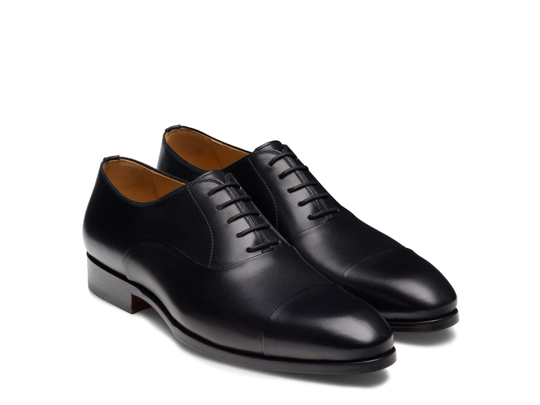 NEXUS | BLACK LEATHER OXFORDS