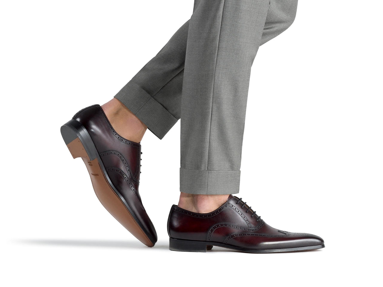 MATHEW | BROWN BROGUE LACE UPS