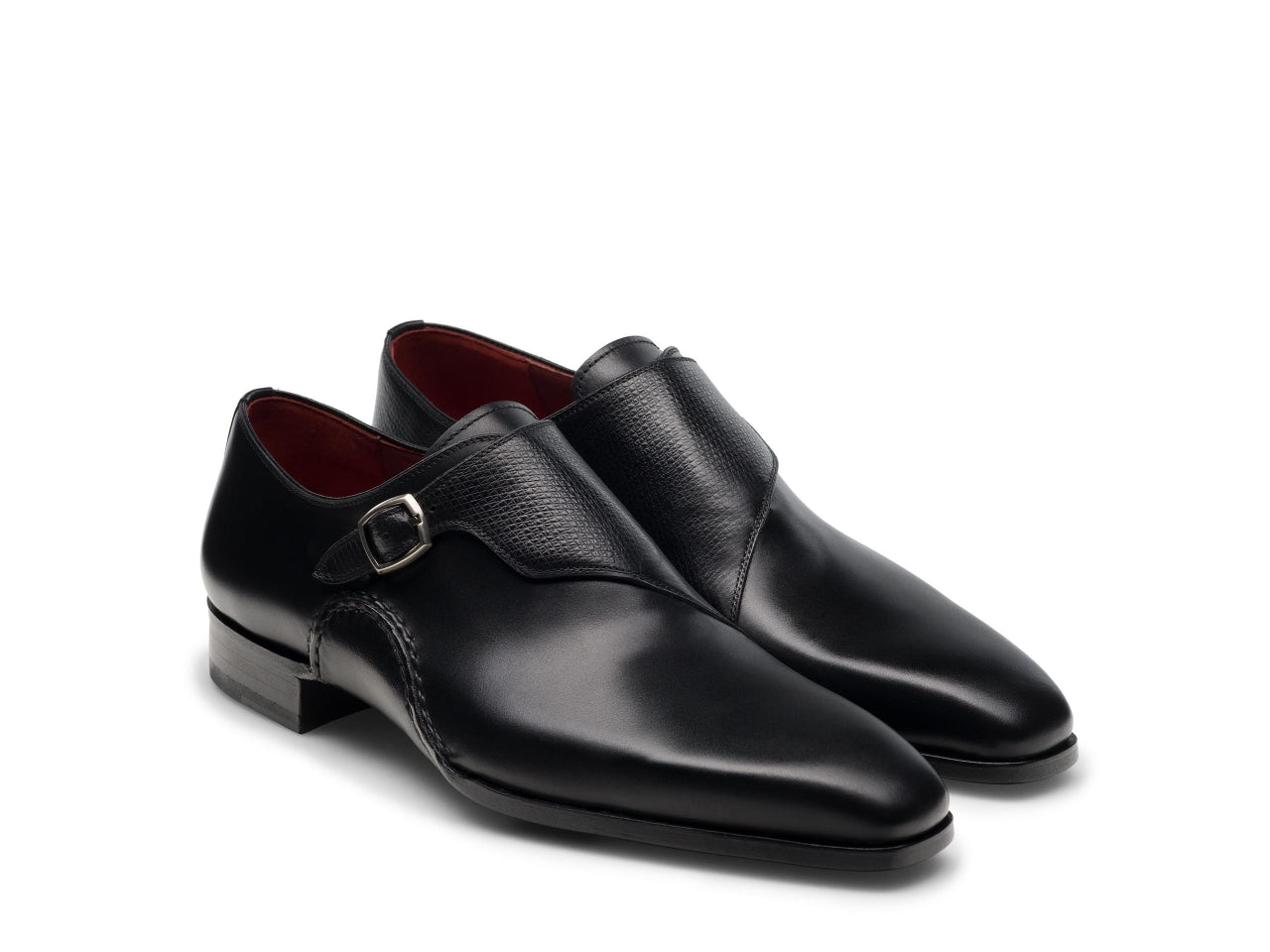 ARTHUR BLACK | CURVED SOLE MONKSTRAP