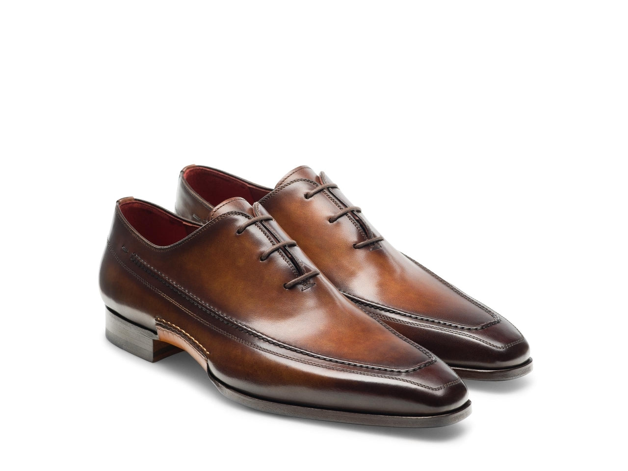 ALBERT | BROWN CURVE SOLE LACE UPS