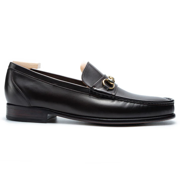 KINOWA | DARK BROWN HORSEBIT LOAFERS