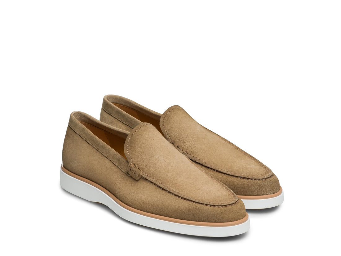 SABAR | CREAM SUEDE LOAFERS