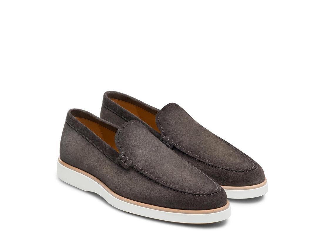 SABAR | GREY SUEDE LOAFERS