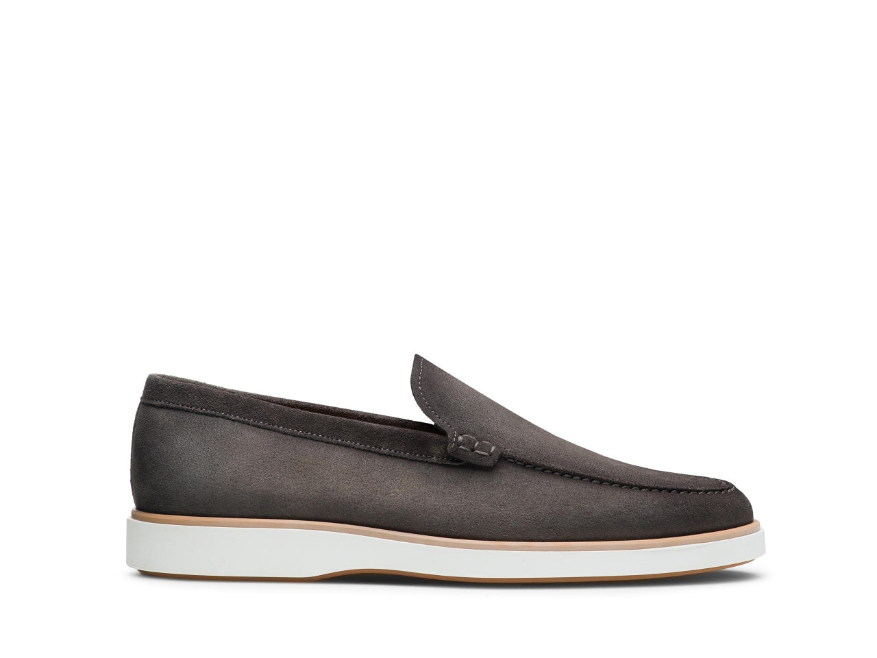 SABAR | GREY SUEDE LOAFERS
