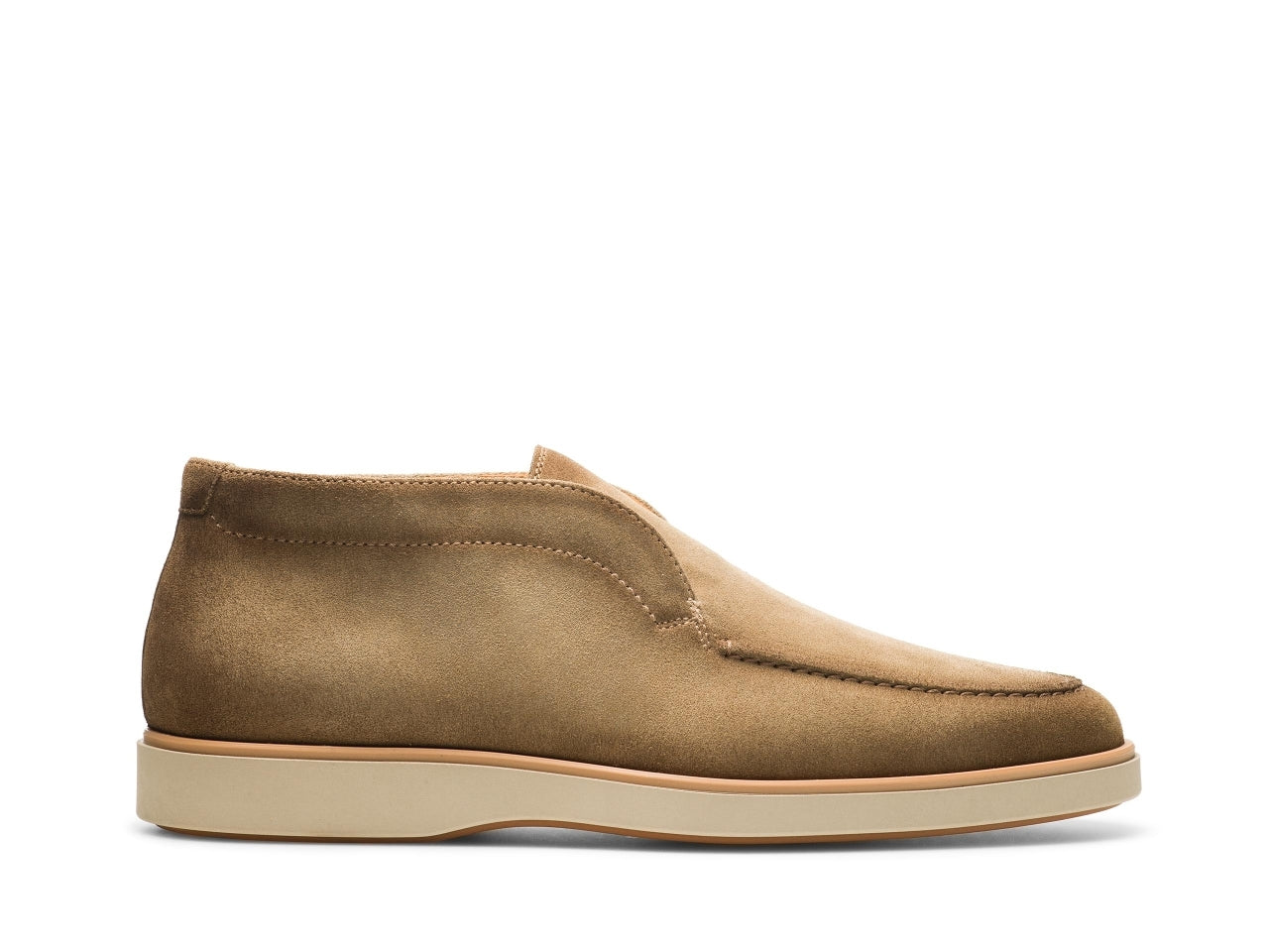 DUSTER | BEIGE SUEDE LEATHER