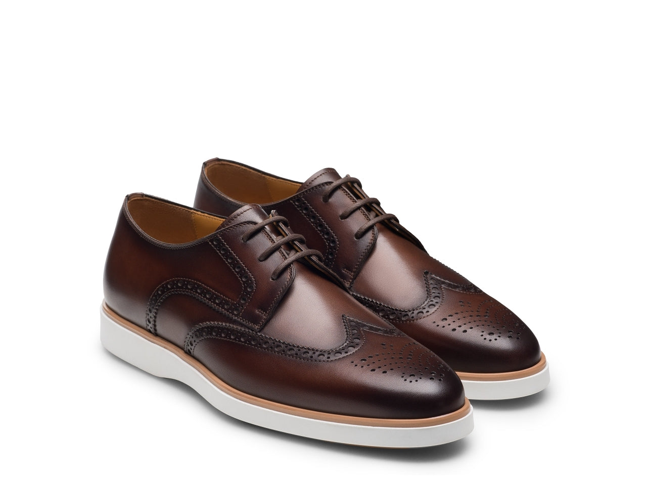 ALEX | DARK BROWN COMFORTABLE LACE UPS