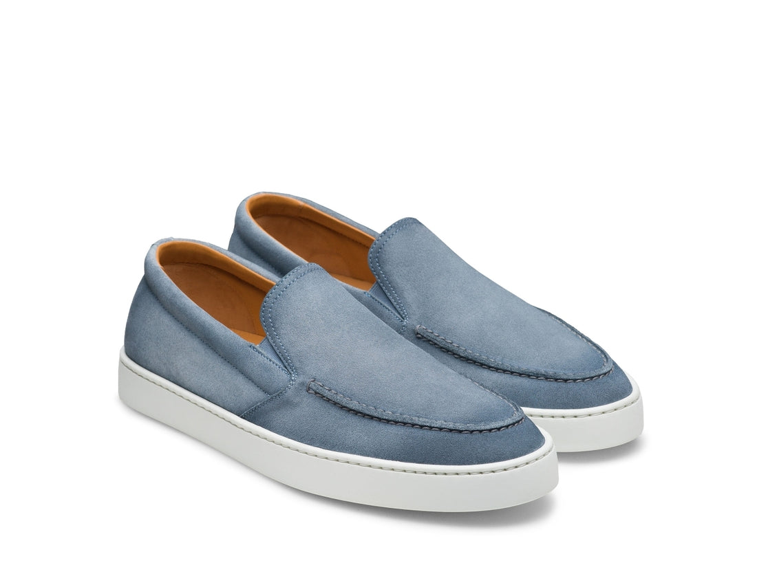 VENICE | SKY BLUE SUEDE LOAFER