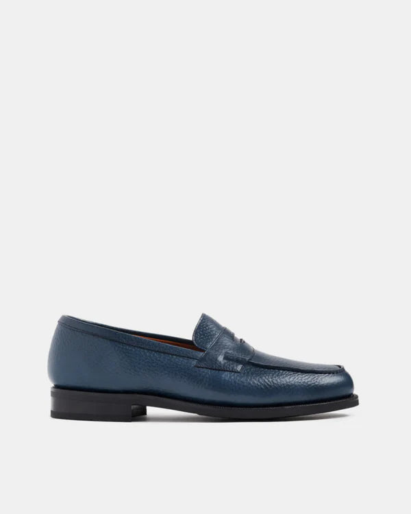 BLUE MILLED LOAFERS | THE OFFICE WEAR COLLECTION