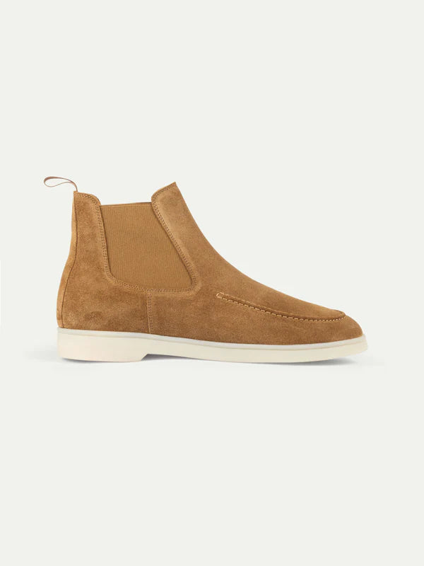CITY CHELSEA BOOTS | BEIGE SUEDE