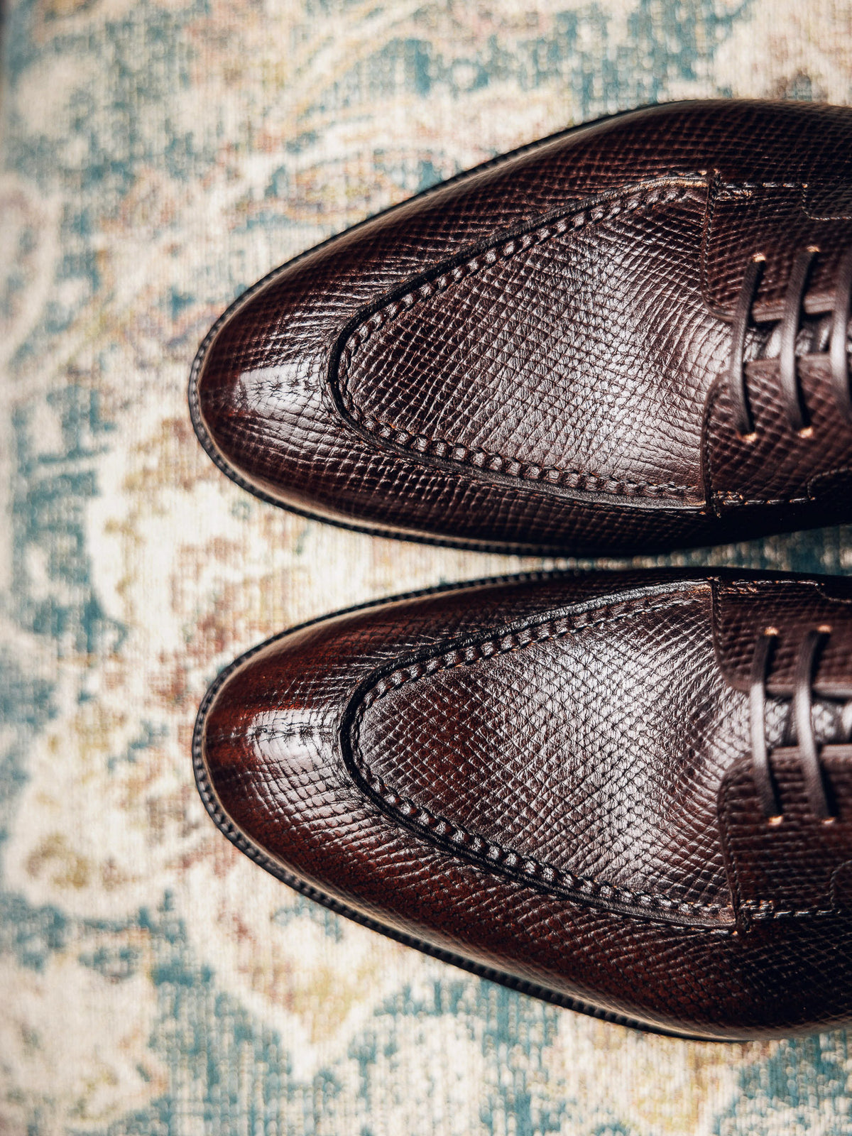 ED103 | BROWN SPLIT TOE DERBY