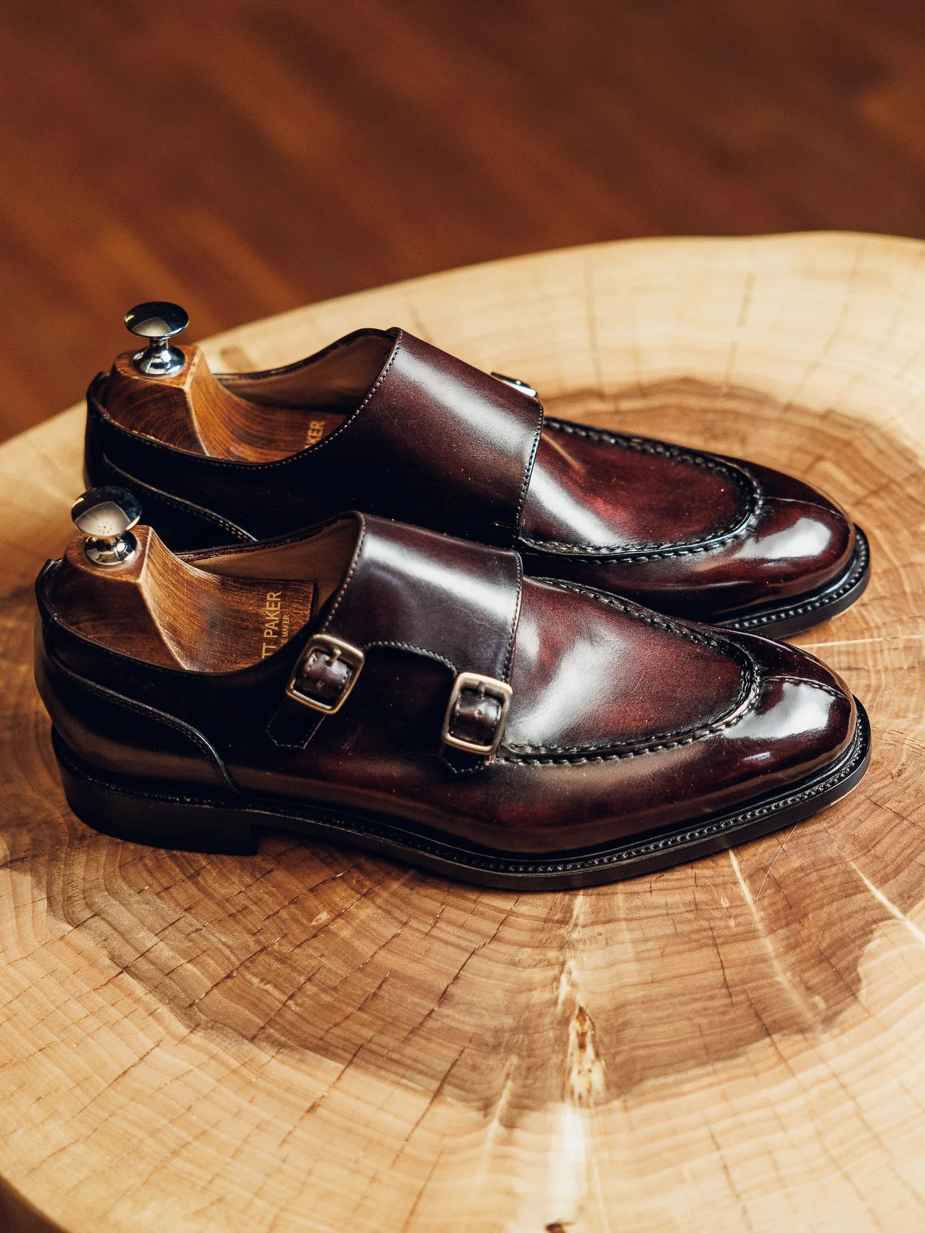 SPLIT DOUBLE MONK | PATINA FINISH