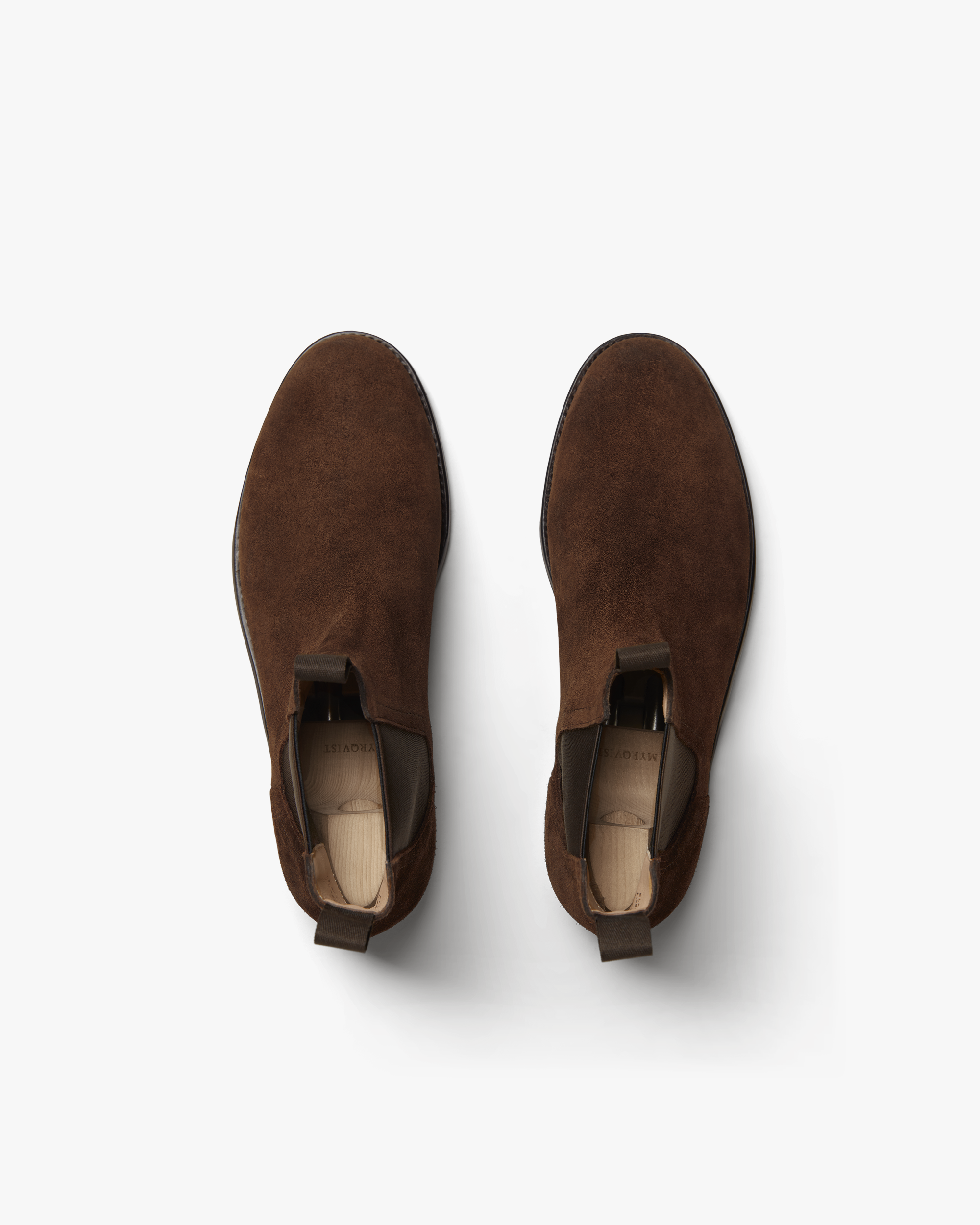 DYLAN | DARK BROWN SUEDE CHELSEA BOOTS