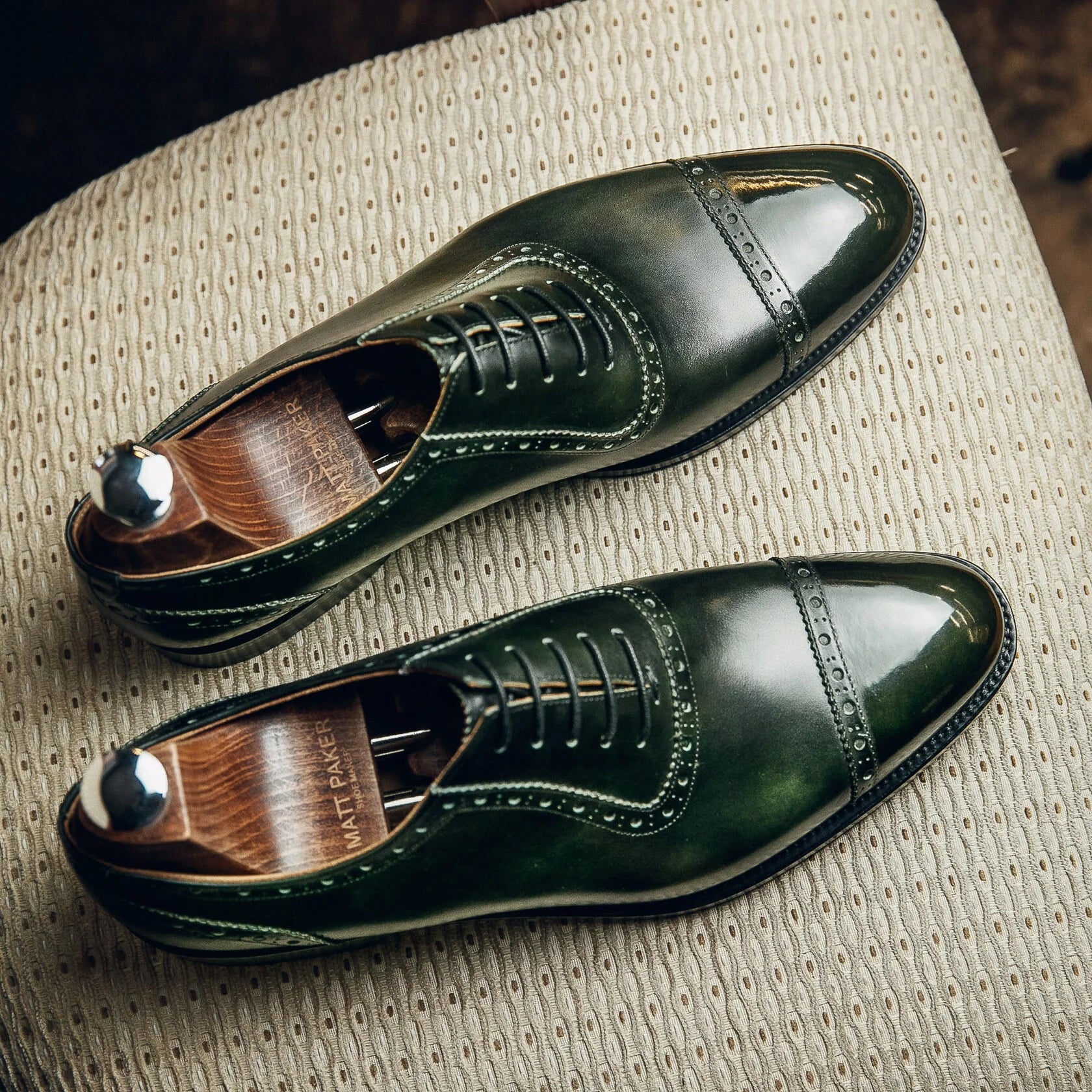 HOWARD GREEN OXFORDS | PATINA FINISH
