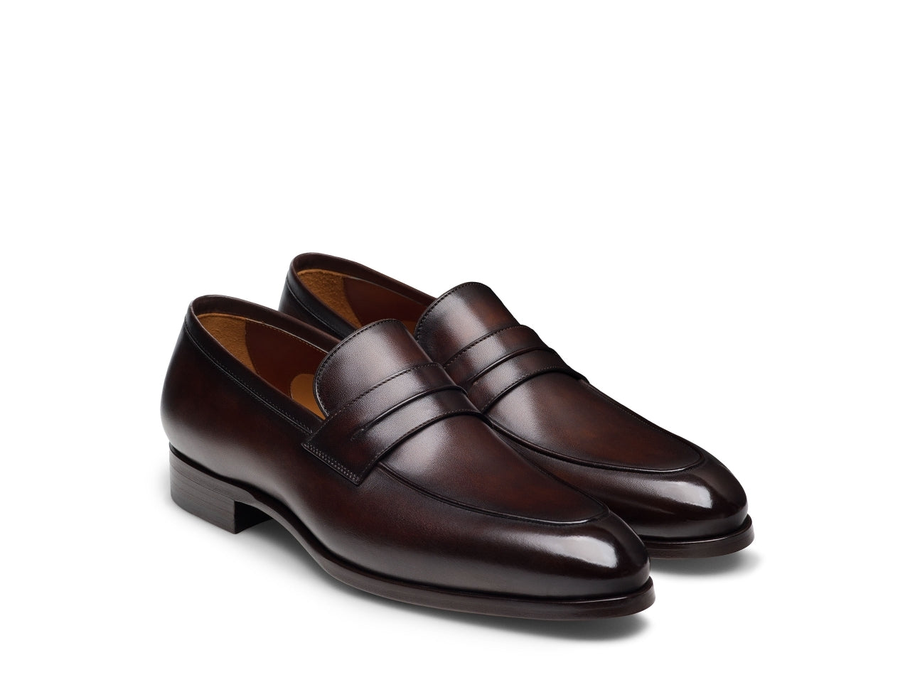 Markus | brown leather loafers