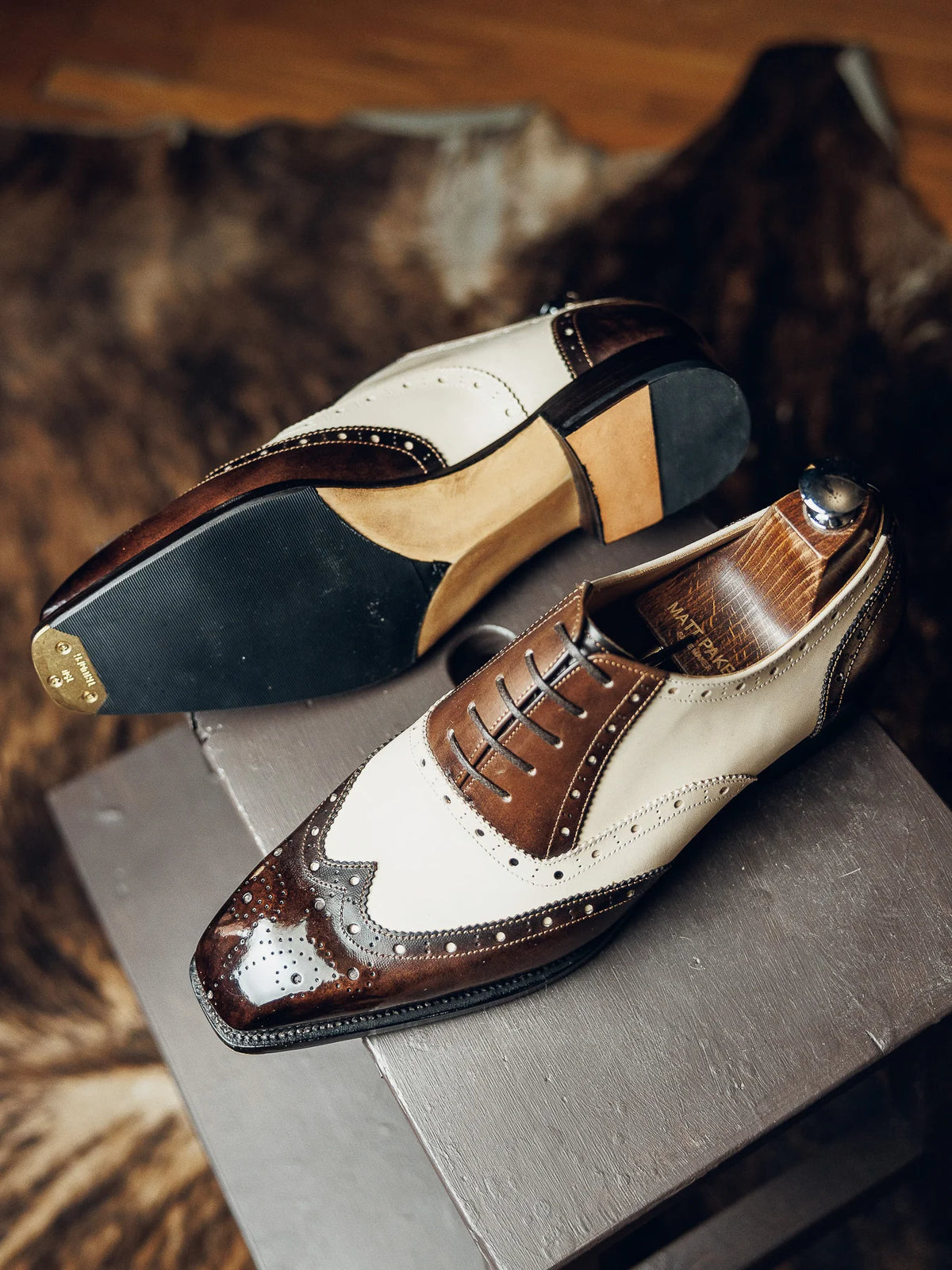 ED136 | WINGTIP METAL TOE OXFORDS