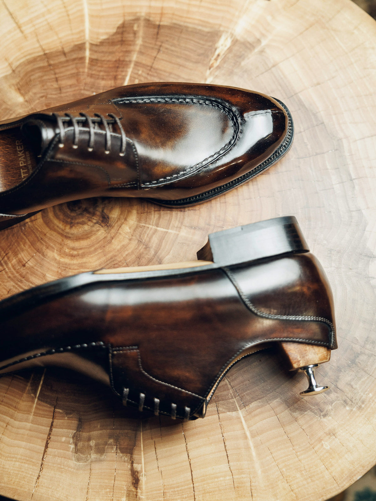 ED108 | BROWN DERBY WITH METAL TOE