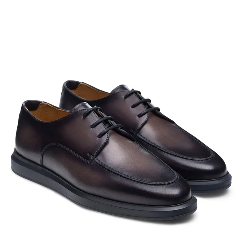 APRON | GREY LACE UPS