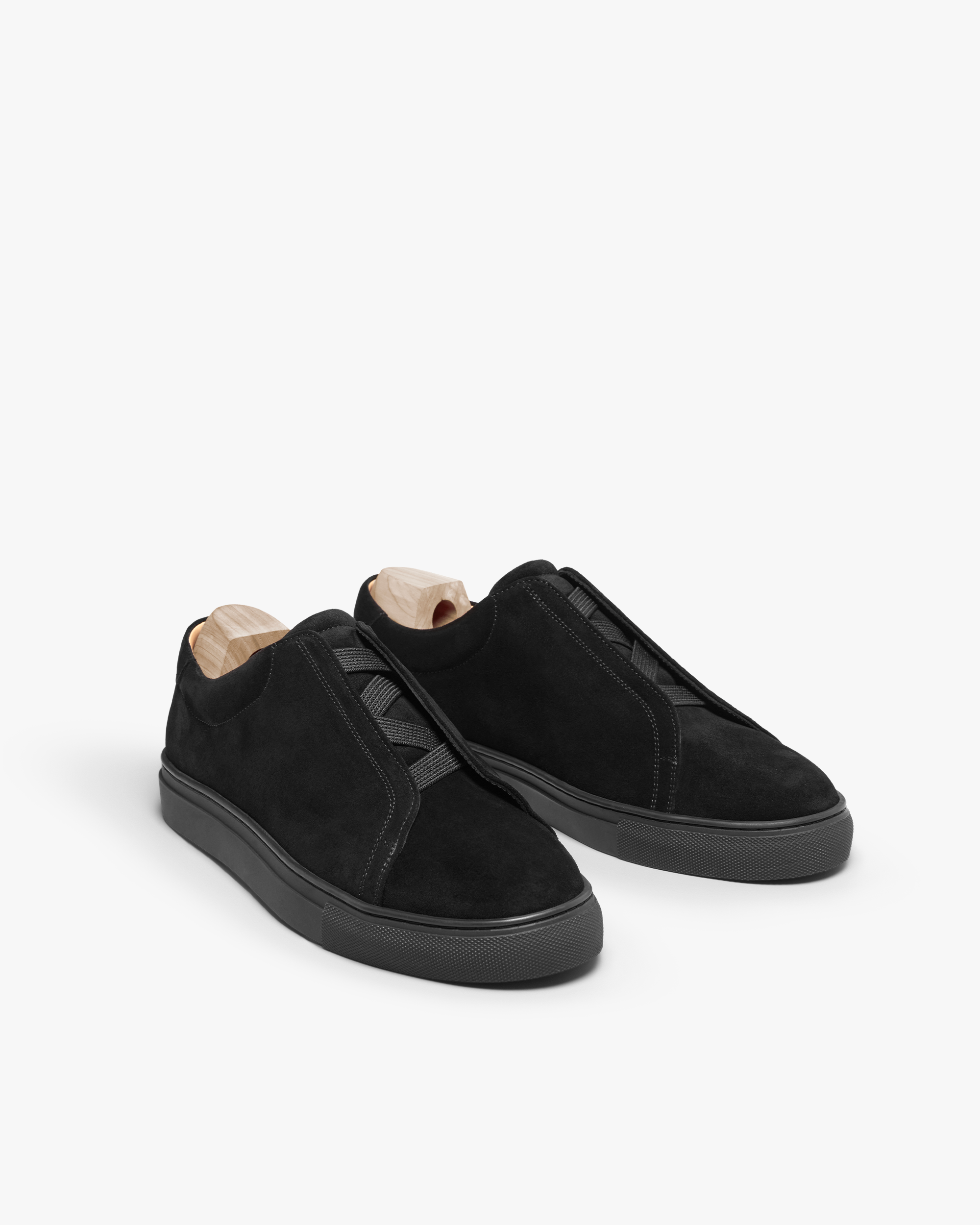 OWEN | BLACK SUEDE LEATHER SNEAKERS