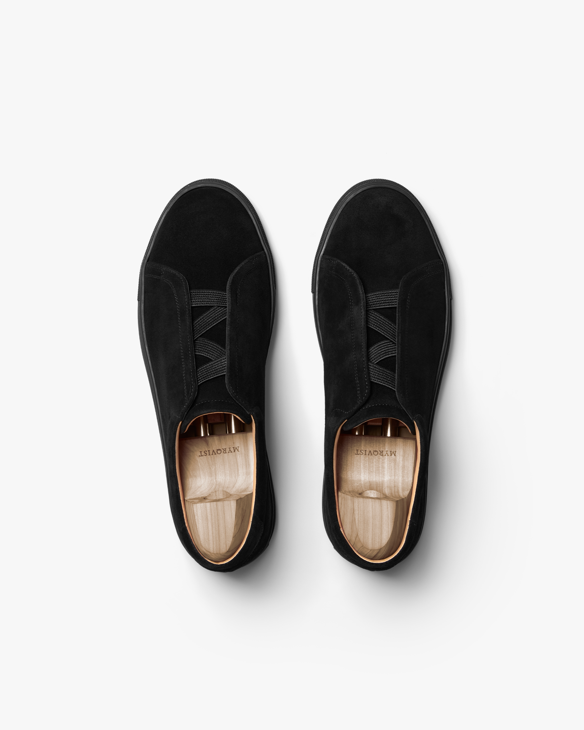 OWEN | BLACK SUEDE LEATHER SNEAKERS