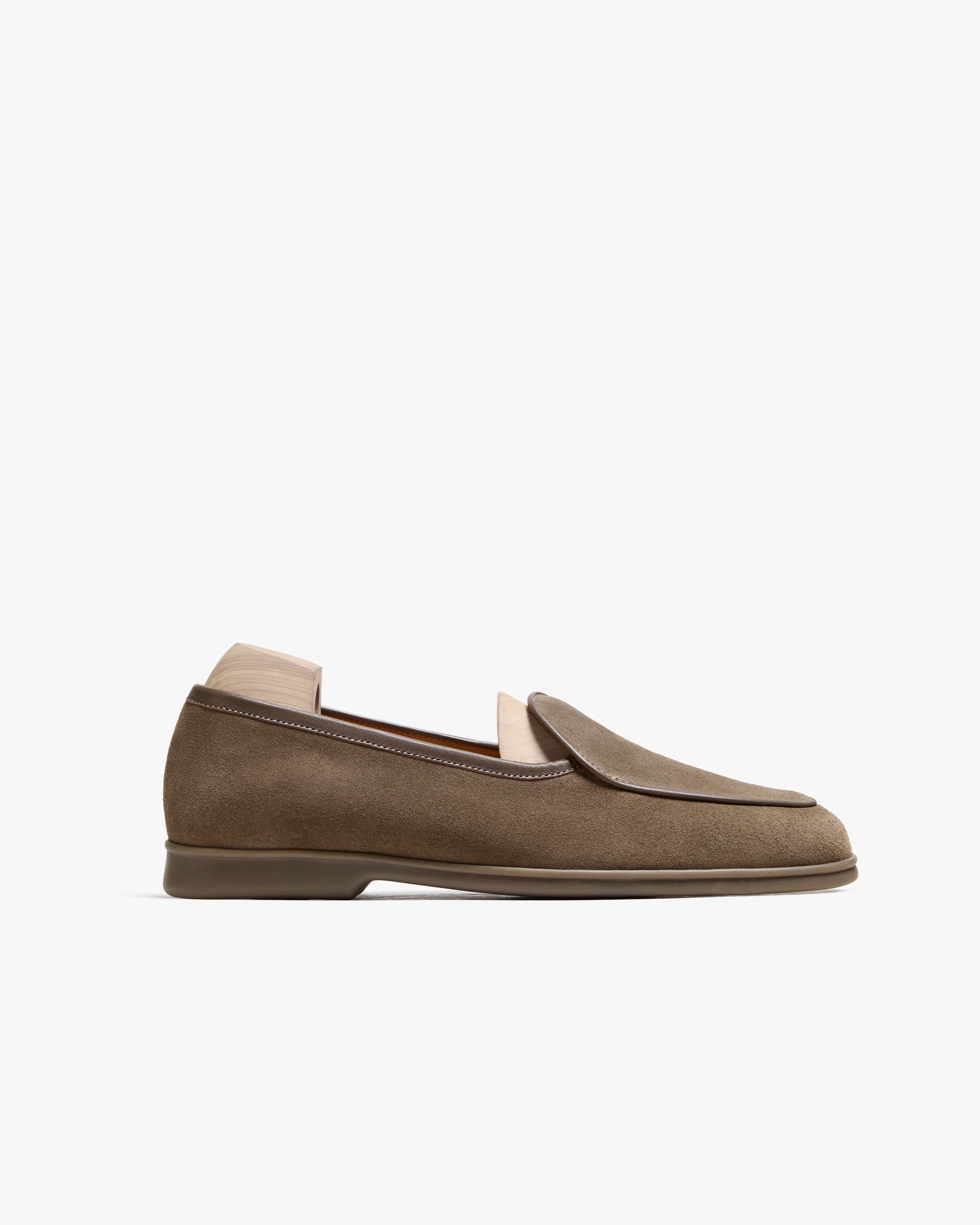 ULTIMO | LIGHT BROWN SUEDE LOAFER