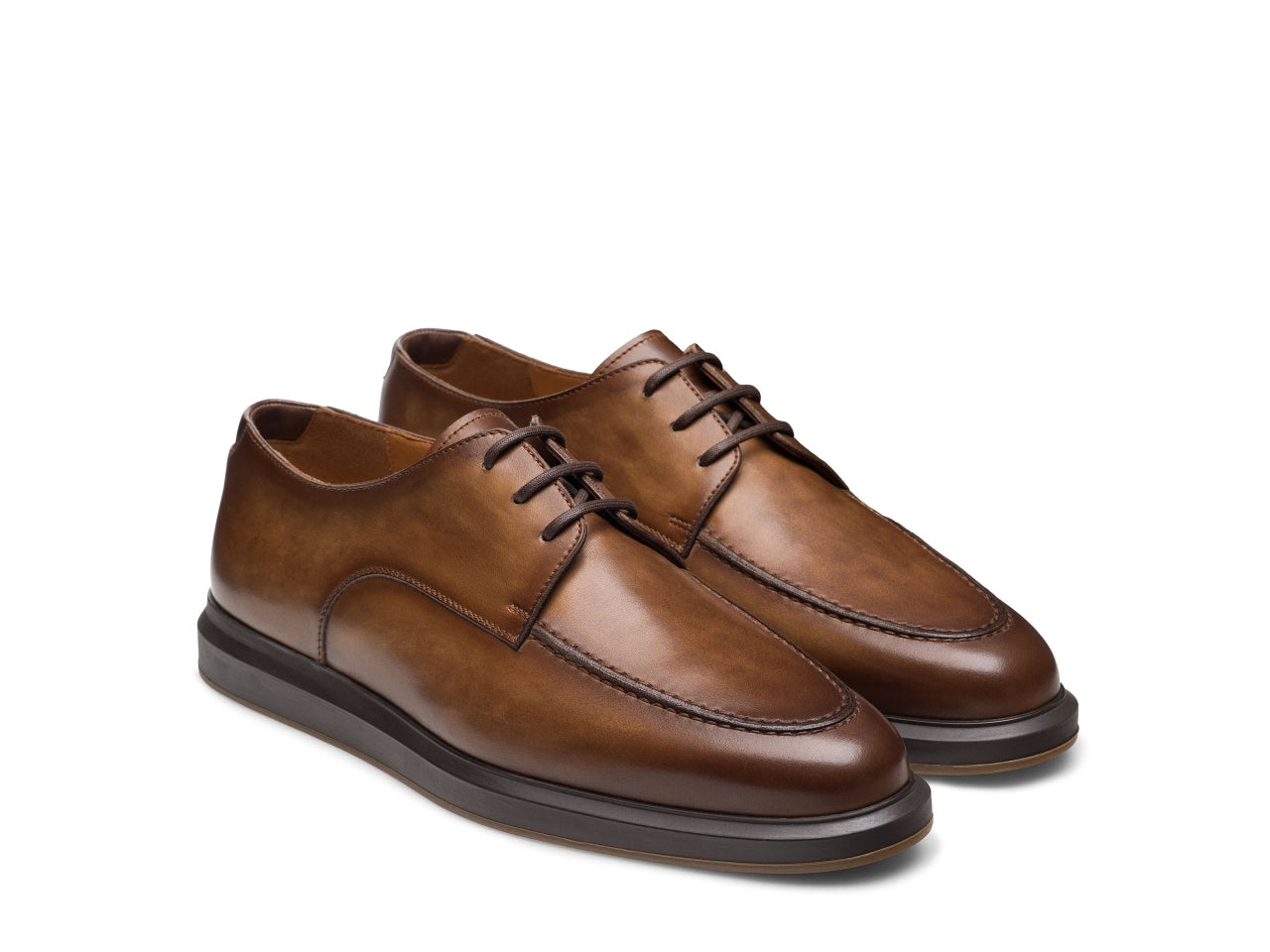 APRON | BROWN LACE UPS