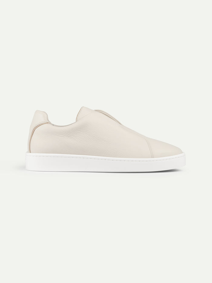OFF WHITE LEATHER SNEAKER