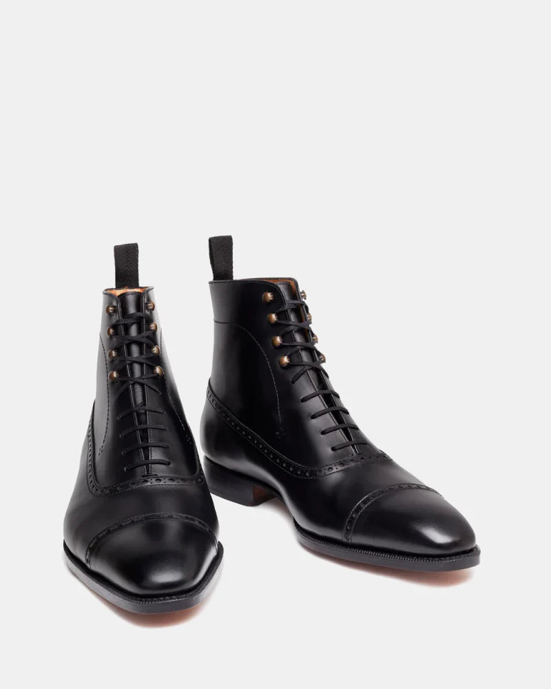 BLACK BROGUE BOOTS | OFFICE WEAR COLLECTION