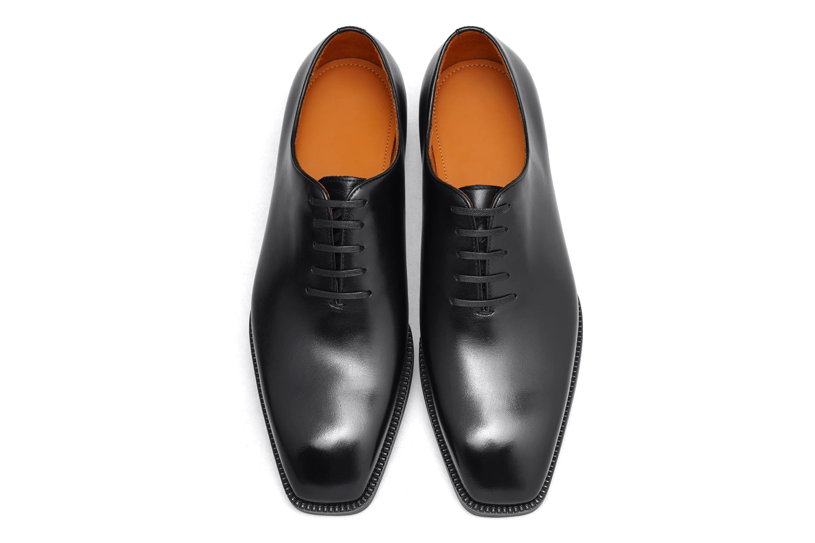 CLASSIC WHOLECUT OXFORDS | BLACK LEATHER