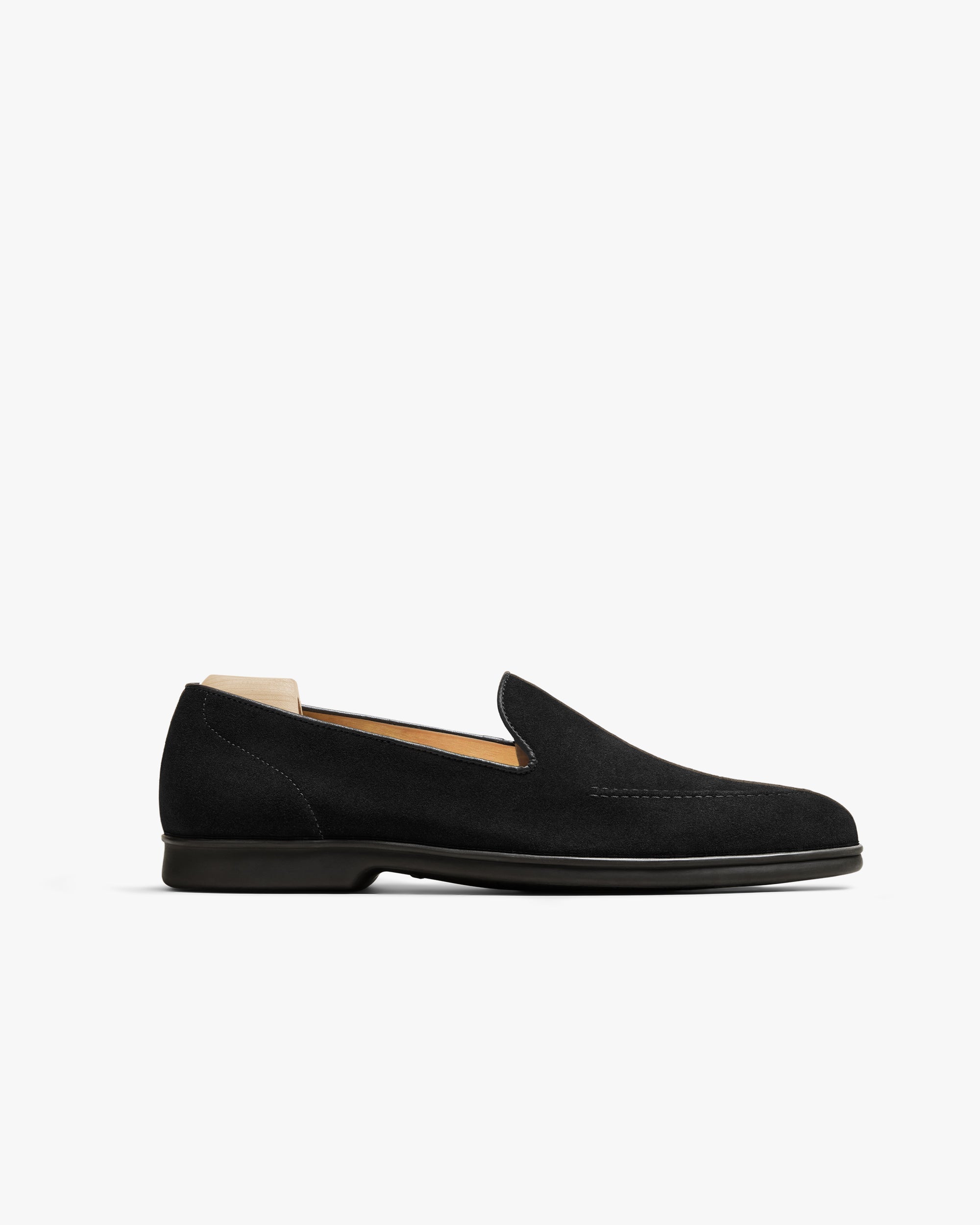 VALORE | BLACK SUEDE LOAFER