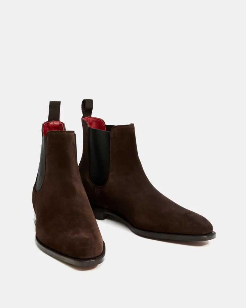 BROWN SUEDE BOOTS | OFFICE WEAR COLLECTION