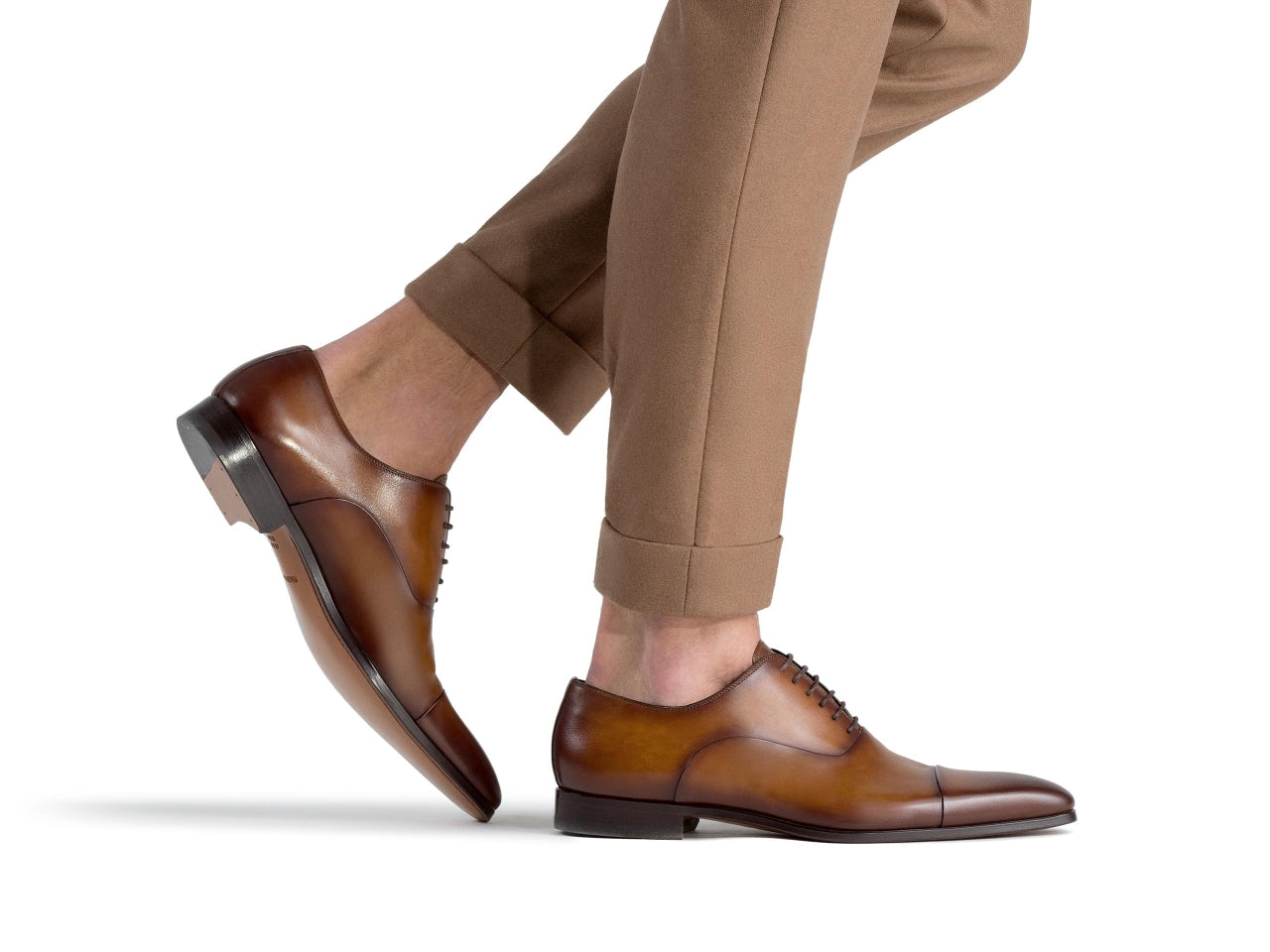 CHARLES | TAN LACE UP OXFORDS
