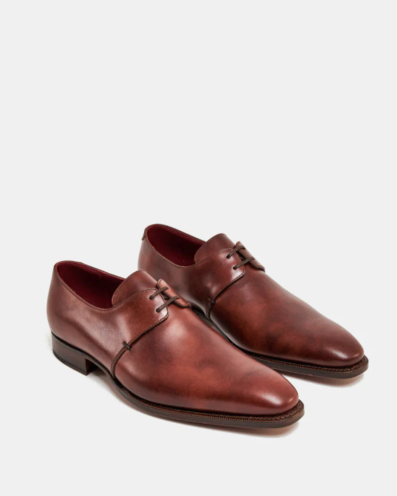 Cognac LEATHER DERBY | THE OFFICE WEAR COLLECTION
