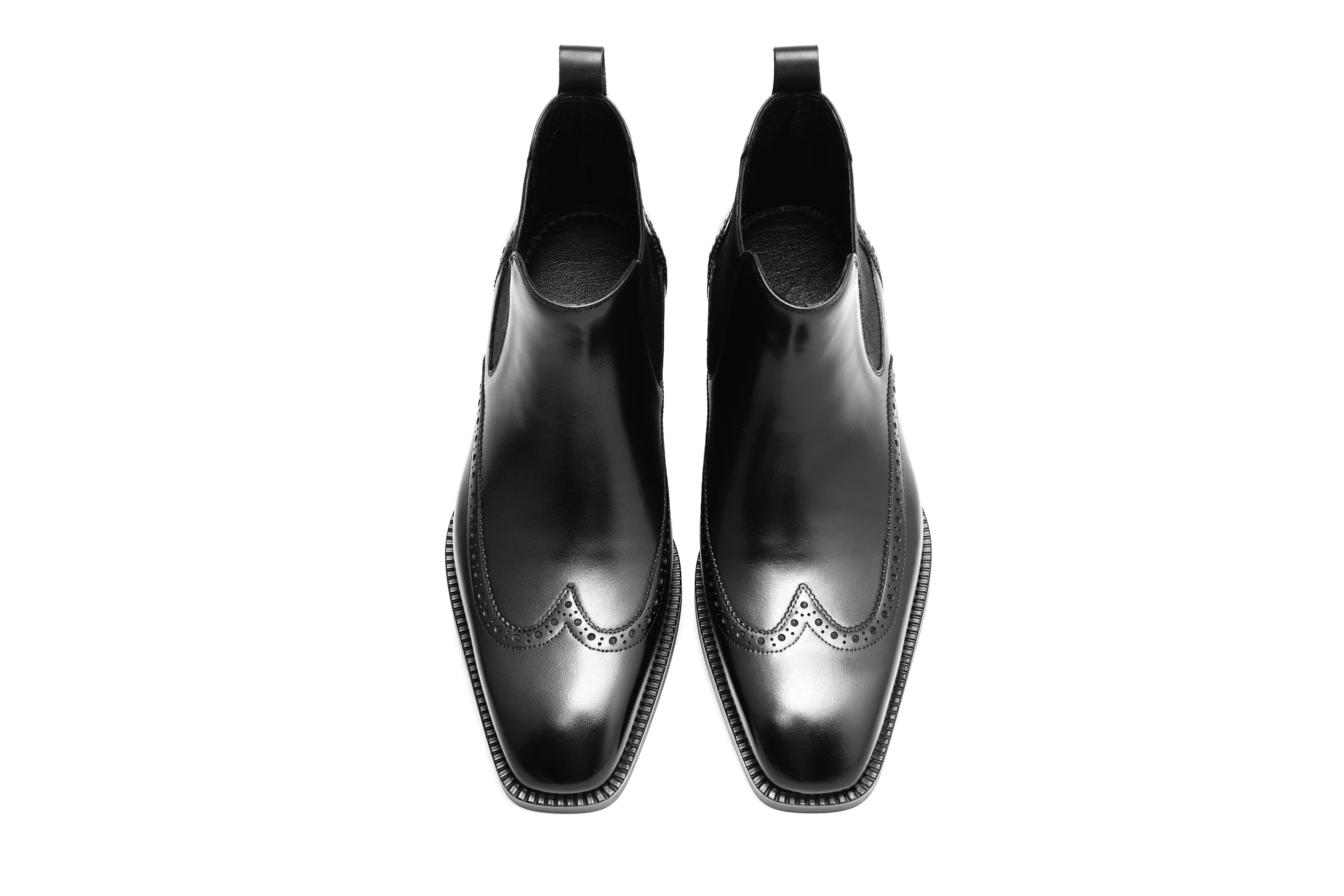 SATURN | BLACK LEATEHR BOOTS