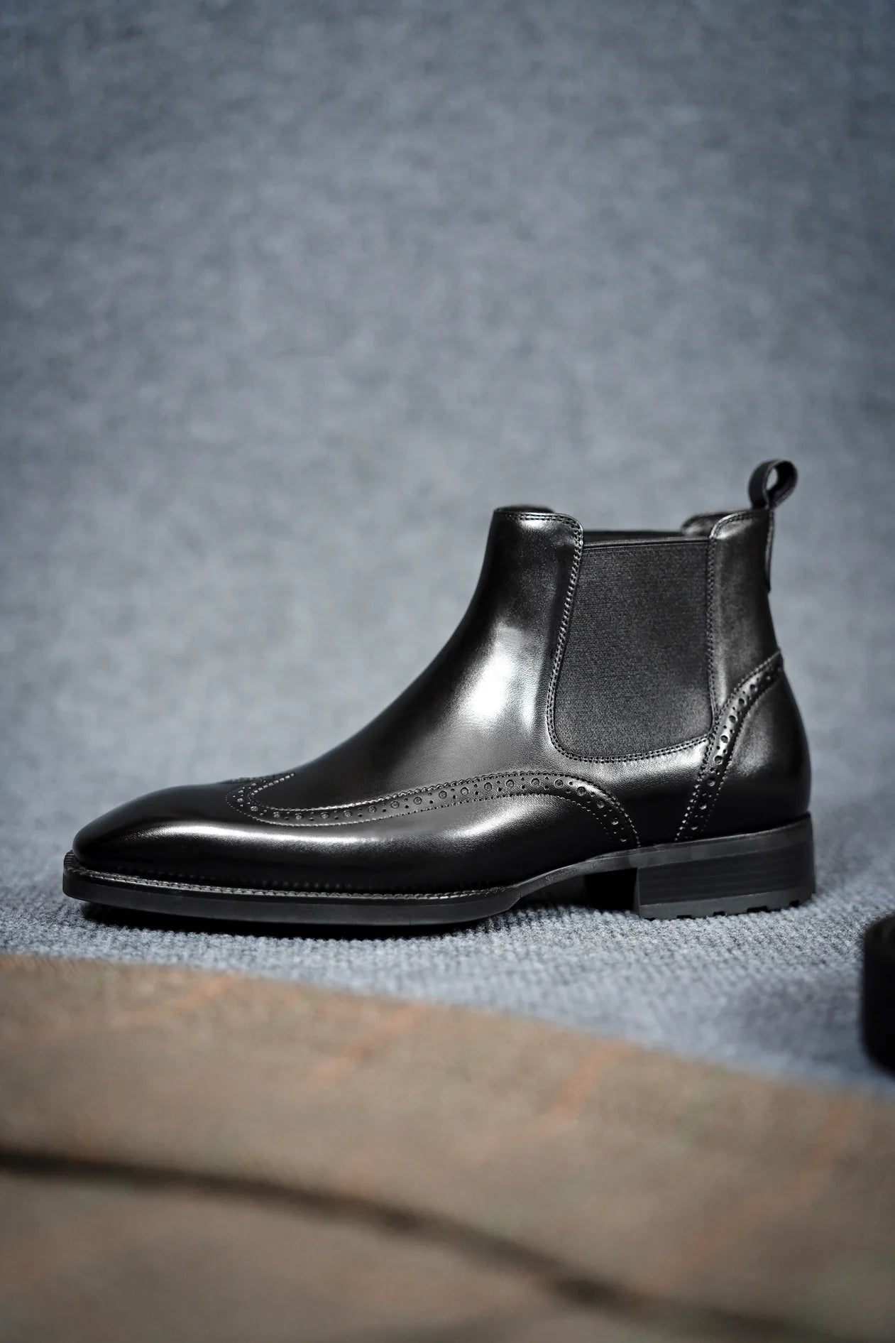 SATURN | BLACK LEATEHR BOOTS