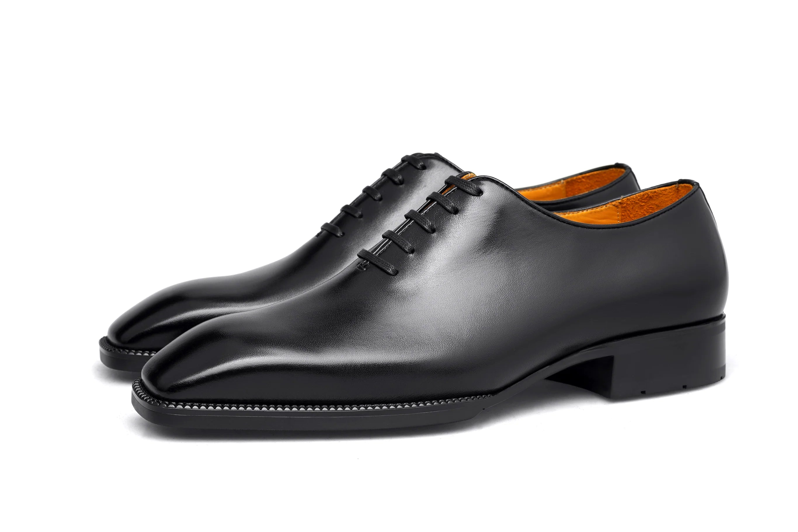 CLASSIC WHOLECUT OXFORDS | BLACK LEATHER
