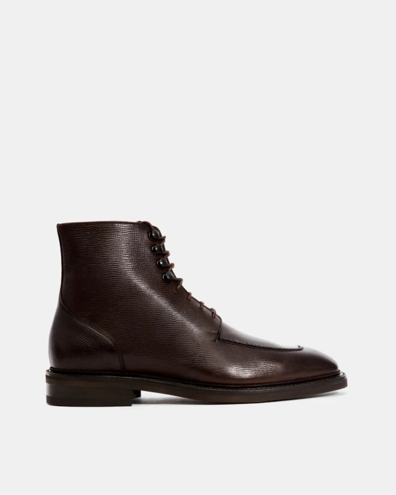 BROWN FULL GRAIN BOOTS | THE OFFICE WEAR COLLECTION