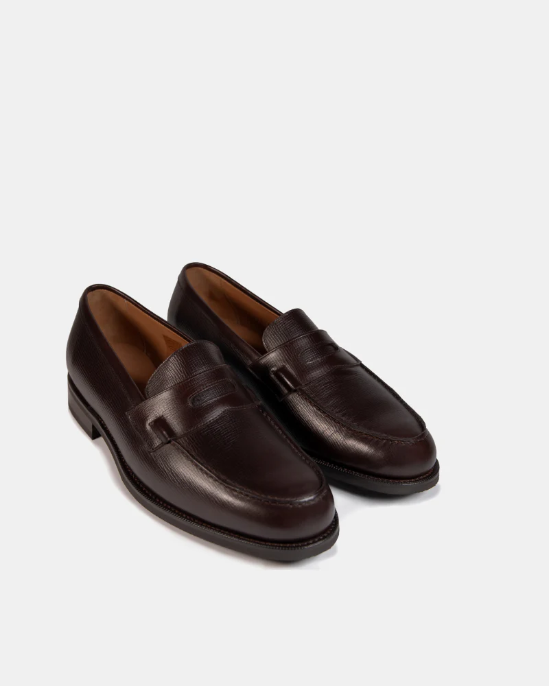 BROWN MILLED LOAFERS | THE OFFICE WEAR COLLECTION