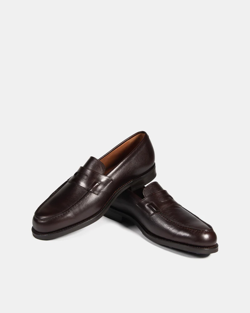 BROWN MILLED LOAFERS | THE OFFICE WEAR COLLECTION