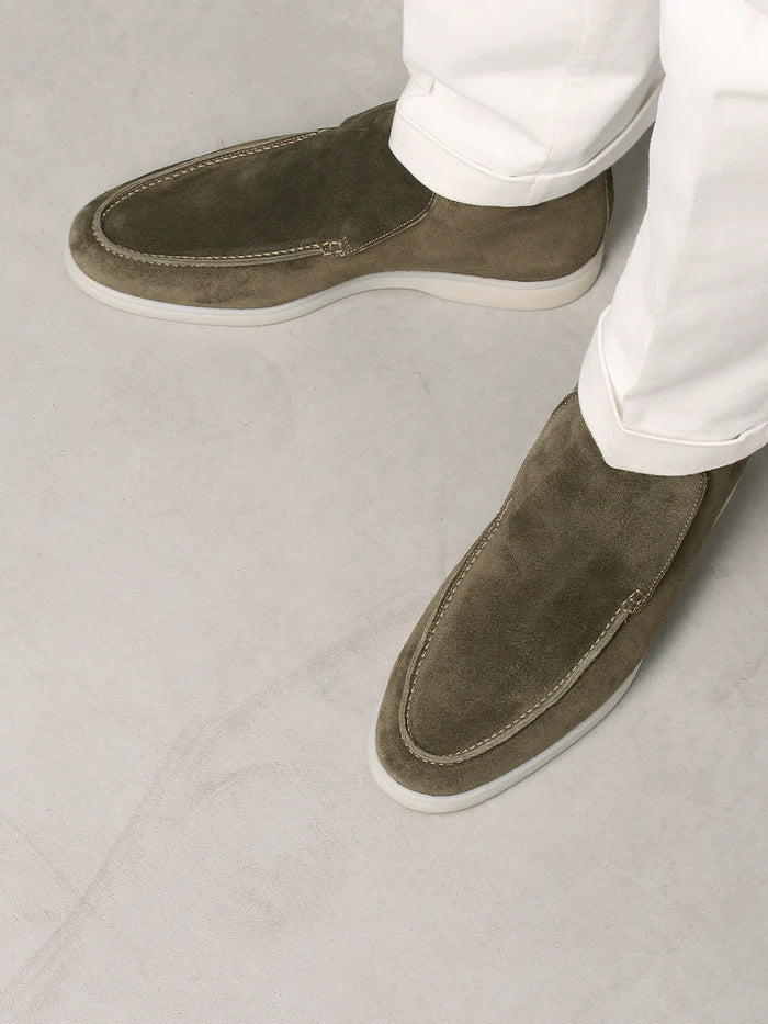 CITY LOAFERS | OLIVE SUEDE