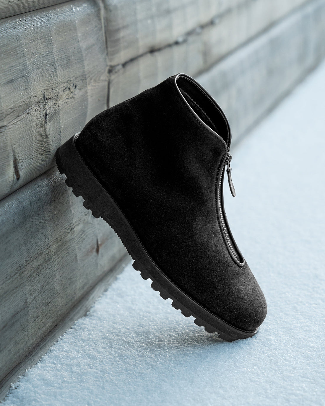 OSCAR | BLACK SUEDE LEATHER BOOTS