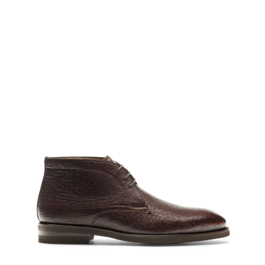CHUKKA BOOTS | BROWN MILLED LEATHER (Copy)