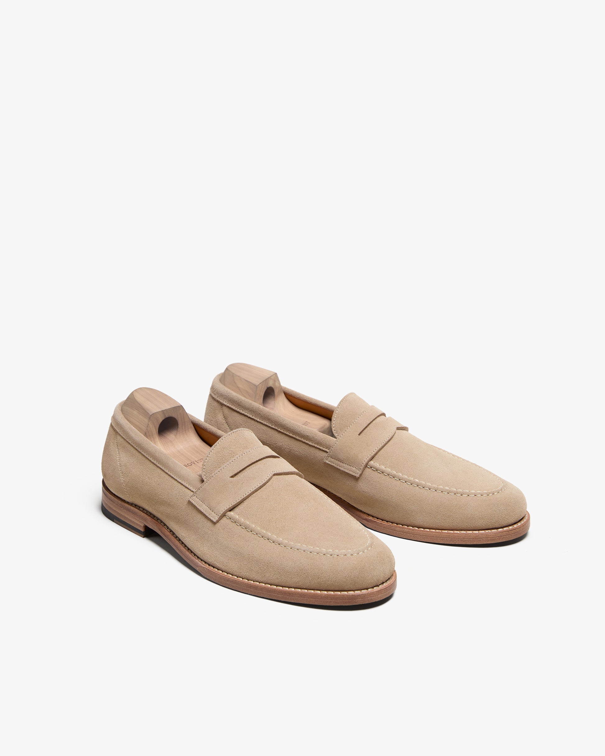 TORINO | SAND SUEDE LOAFER