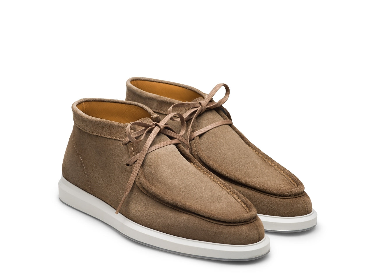 MOCHA | SUEDE LACE UP BOOTS